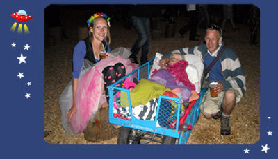 Mr Trolley overnight hire parents child trolley stars